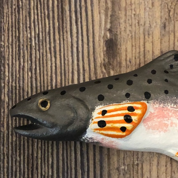 Man gear Up Stream Swimmer Bottle Opener cast iron EUC, great to take fishing - Picture 3 of 6